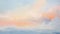 Pastel Clouds: Minimalist Paintings Of Light-filled Seascapes