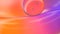Pastel color bubble for background. Orange background of oil drop