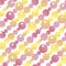 Pastel color gradient geometric seamless pattern