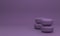 Pastel color macaron sweet cake with copy space purple color 3