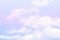 Pastel color sky and clouds spring, summer background