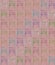 Pastel colored chairs texture background wallpaper, tileable, on pink background, furniture concept idea, interior