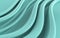 Pastel colored glossy waves 3d render. Elegant wavy background