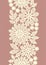 Pastel Colored Lace. Vertical Seamless Pattern.