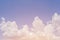 Pastel colored soft clouds, sky abstract background