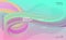 Pastel colors abstract wave liquid flow poster
