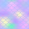 Pastel fish scale seamless pattern. Magic Mermaid texture or background square swatch.