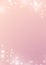 Pastel gradient pink background, sparkle bokeh star and light b
