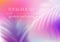 Pastel Holographic Gradient Background with Palm Leaves. Abstract Bg with Blurred Tropical Elements Overlay