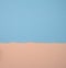 Pastel light blue and old rose brown colors paper abstract background.
