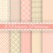 Pastel loving wedding vector seamless patterns