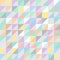 Pastel mosaic seamless background pattern vector texture
