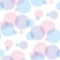 Pastel pale color abstract bubble