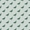 Pastel palette seamless pattern with pale green simple dove birds shapes. Blue light background