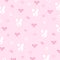 Pastel pink background, ad template, banner, fabric print, Valentine wallpaper, social media post, memo