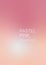 Pastel Pink Gradient Abstract Background Vector. Pretty color pattern, soft smooth sweet dreamy texture.