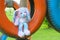 Pastel rabbit doll