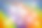 Pastel rainbow gradient background - blue color turning into yellow, pixel mosaic tile. copy space.