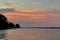 Pastel Sunrise on the Lake