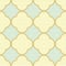 Pastel textured quatrefoil seamless vector pattern