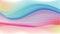 Pastel Waves Background, Made with Generative AI