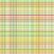 Pastel yellow multicolored stripes plaid