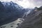 Pasterze Glacier. Grossglockner High Alpine Road . Austria.