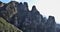 A pasthway through Mount Jiuhua, Nine Glorious Mountains