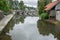 The pastoral view on French Bridge over the Bistrica River