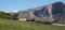 Pasture in the Altai Mountains  panoramic view