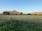 Pastures, mountains, sea and clear sky view  from the southernmost coast of GÃ¶kÃ§eada.