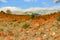 Pastures of the Mountian Range Of Gredos overlooking the Almanzor Peak completely snowy in the Freillo. December 15, 2018. El Raso