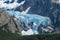 Patagonia Andes blue ice mountain glacier