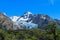 Patagonia Andes blue ice mountain glacier