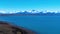 Patagonia landscape. Famous city of El Calafate at Patagonia Argentina