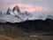 Patagonia, Mount Fitz Roy Sunrise, Argentina, South America