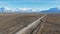 Patagonia Road At El Chalten In Santa Cruz Argentina.