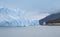 Patagonian landscape with glacier and lake. Perito Moreno