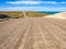 Patagonian route in Argentina, asphalt and dirt