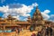 Patan Durbar Square located at the center of the city of Lalitpur in Nepal