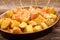 Patatas bravas traditional Spanish potatoes snack tapas