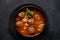 Patatesli Sulu Kofte - Turkish soup with meatballs