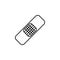 patch line icon. Element of simple medicine icon for mobile concept and web apps. Thin line patch icon can be used for web and