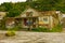 A patch-work home/rumshop in the caribbean