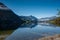 Patches of fog, Grundlsee, Styria