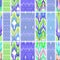 Patchwork design seamless pattern ornament pastel colors background