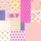 Patchwork fabric for newborn