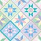 Patchwork Quilt Seamless Pattern