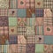 Patchwork quilt seamless texture