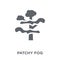 patchy fog icon from Weather collection.